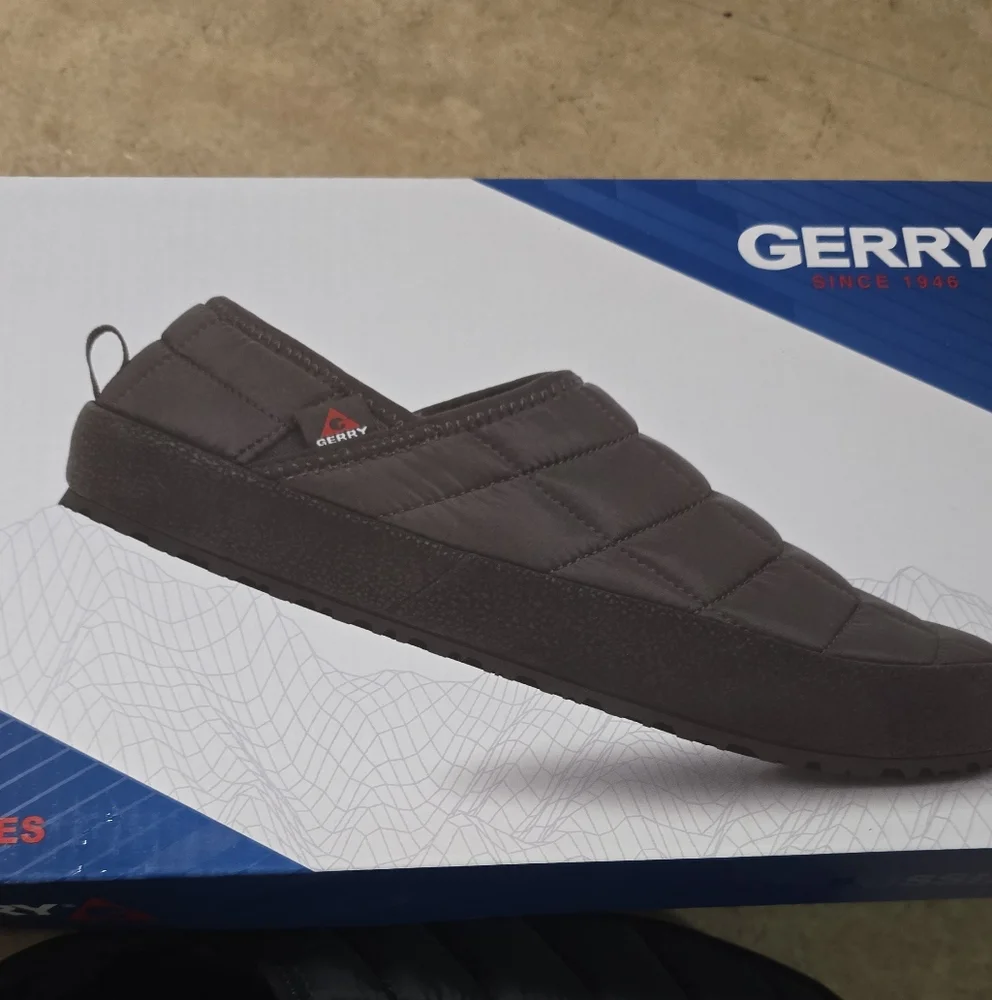 Gerry Weber Men's Black Quilted Slip-Ons